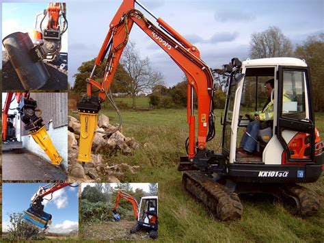 mini excavator attachments hire|lifting attachments for mini excavators.